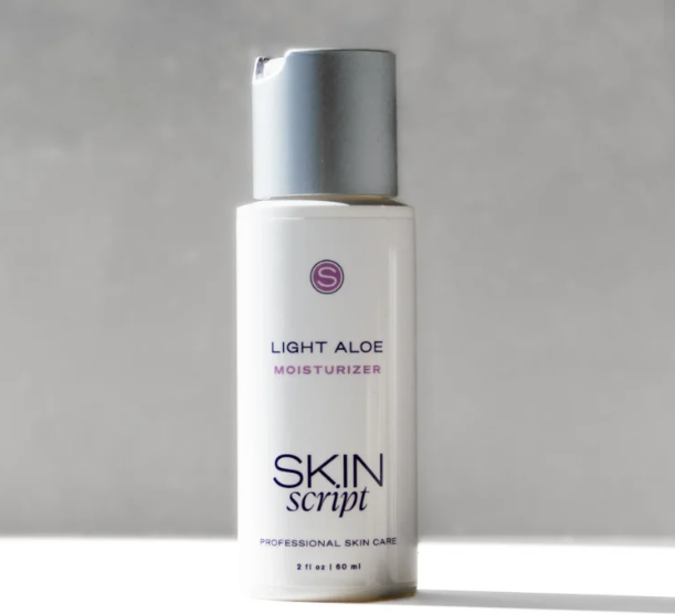 Skin Script Light Aloe Moisturizer Ultra-lightweight, oil-free moisturizer for hydrated, balanced-looking skin
