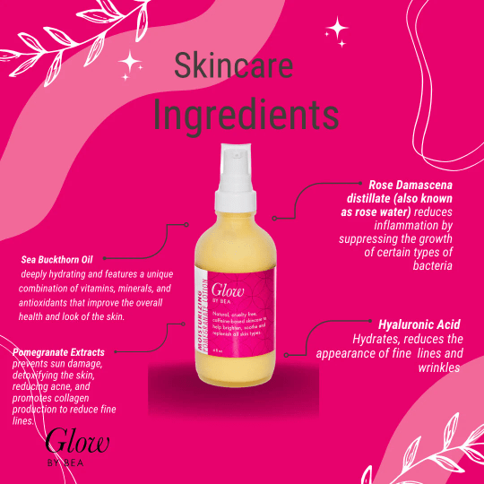 Glow by Bea Moisturizing Pomegranate Lotion