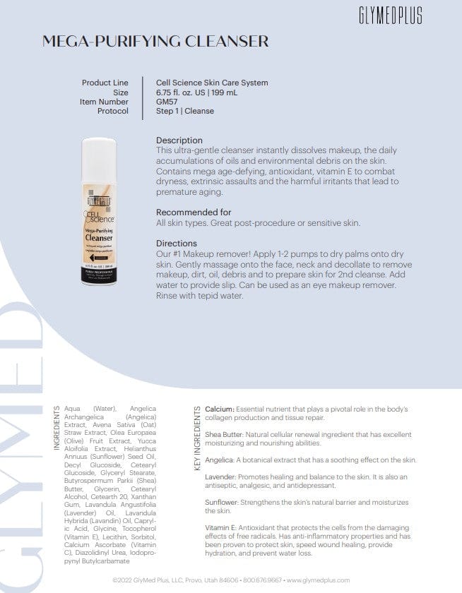 Glymed Plus Mega-Purifying Cleanser