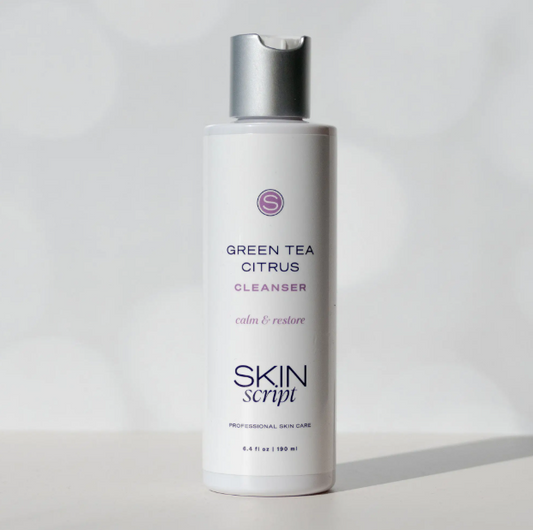 Skin Script Green Tea Citrus Cleanser 6.4 oz